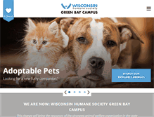 Tablet Screenshot of bayareahumanesociety.com